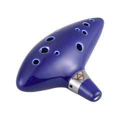 Classic 12-Hole Ceramic Ocarina | Alto C | Timeless Wind Instrument