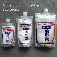 Glass Etching Frost Paste | DIY Glass Engraving Cream | Professional Glass Painting Tools