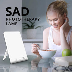 Daylight Wellness Lamp | Dual-Color SAD Therapy Light | 12000 Lux LED Mood Enhancement