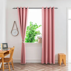 SleekShade Blackout Curtain | Thin & Lightweight with TPU Interlining | Multiple Colors & Sizes | Pleated Tape & Grommet Top Options