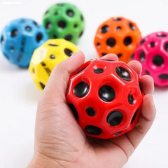 High Bouncing Rubber Balls | Sensory Fidget Toys for Stress Relief and Outdoor Play