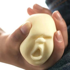 Creative Squeeze Stress Relief Face Ball | Fun Decompression Toy for Adults and Students