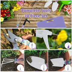 Comprehensive Garden Tool Set | Multi-Purpose Hand Tools for Planting and Maintenance