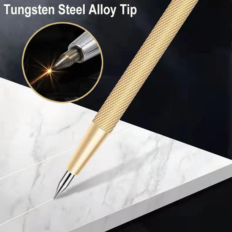 Diamond Scribing Pen | Tungsten Carbide Engraving Tool for Multiple Surfaces