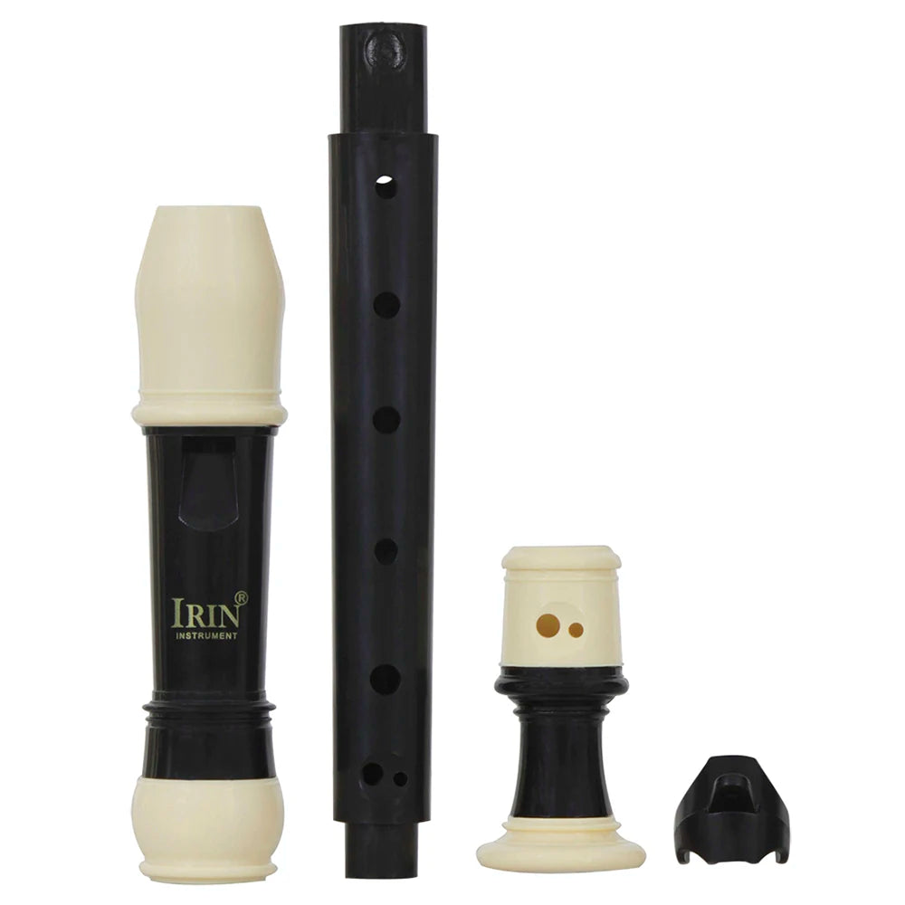 Baroque Soprano Recorder | Vertical Flute | Ideal for Beginners | Includes Accessories