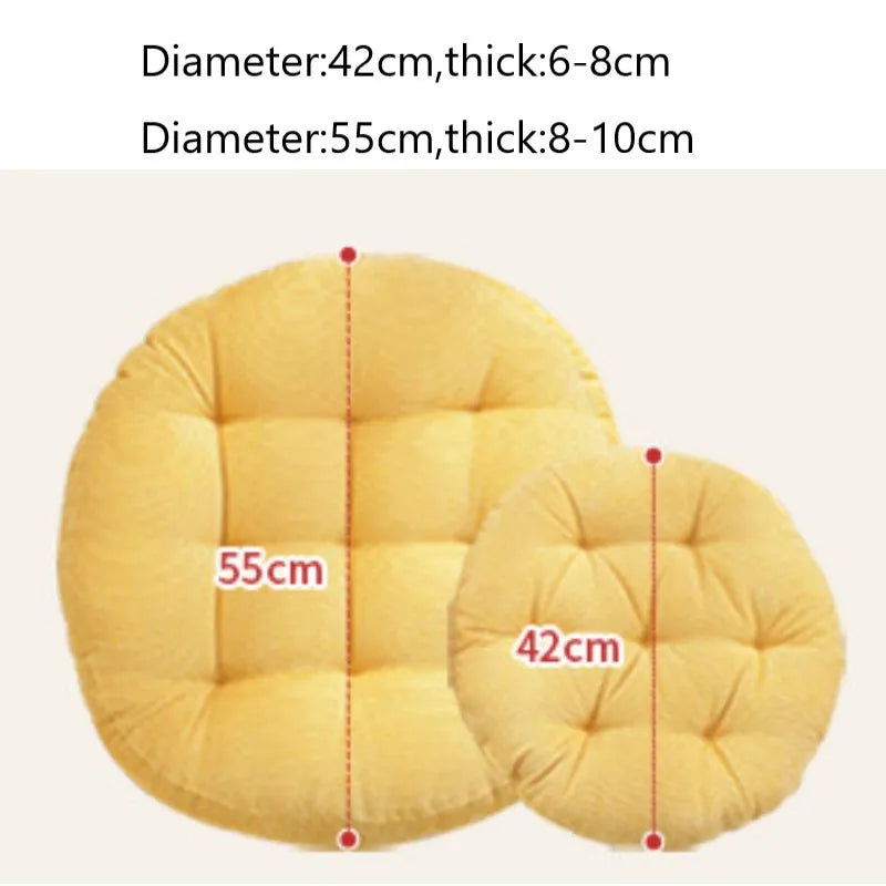 Deluxe Meditation Cushion | Round Supportive Yoga Floor Pillow for Enhanced Mindfulness Practice