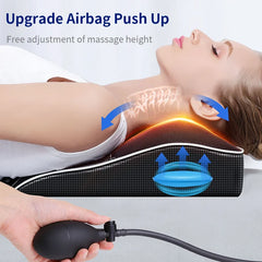 Shiatsu Massage Pillow with Heat | Full Body Electric Massager for Neck, Back, Shoulder, and Legs | Home, Office, and Car Use