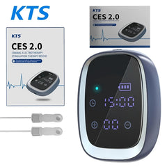 KTS Handheld Sleep Aid Device | CES Stimulation Therapy for Anxiety, Depression, and Insomnia | 600mAh Battery