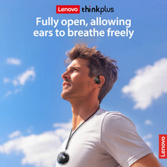 Lenovo Thinkplus X15 Pro Wireless Earphones | Bluetooth 5.4 | HD Sound | Noise Reduction | Secure Fit for Active Use