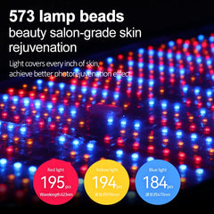 LED Facial Mask | Photon Light Therapy | Skin Rejuvenation | Emotional Well-Being | Adjustable Light Modes | Home Spa Treatment