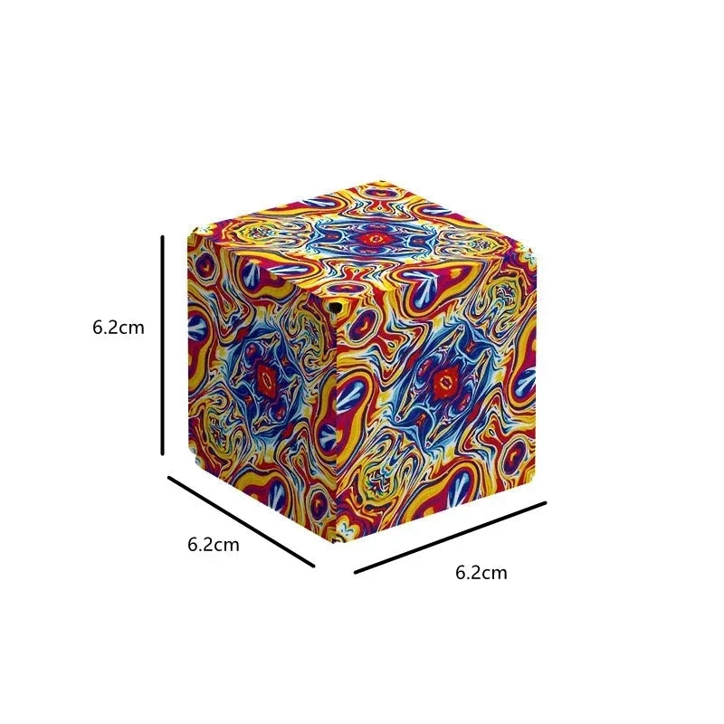 Magic Infinite Cosmic Cube | Magnetic Puzzle Toy for Stress Relief and Focus Enhancement