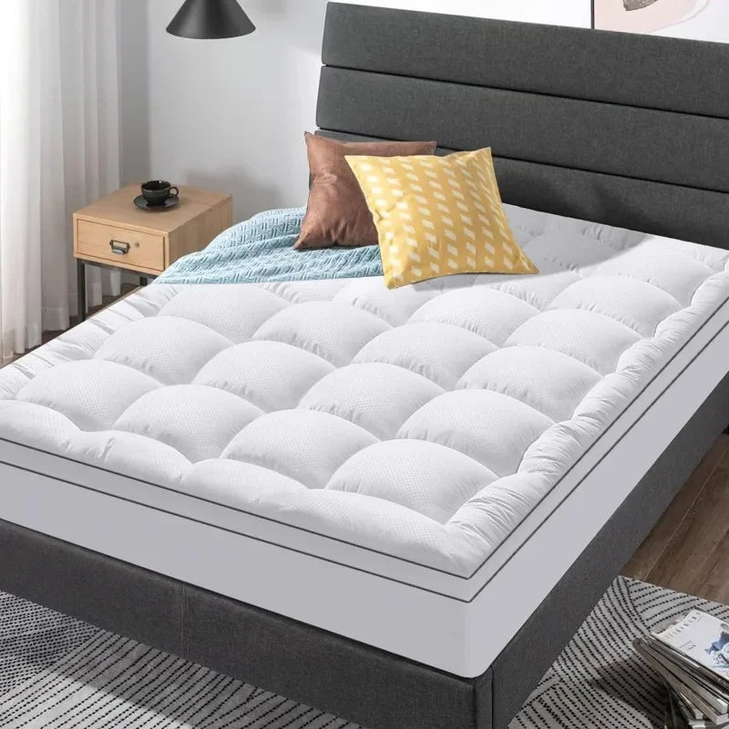 OpulentPlush™ Down-Filled Mattress Topper | Luxurious Comfort & Support