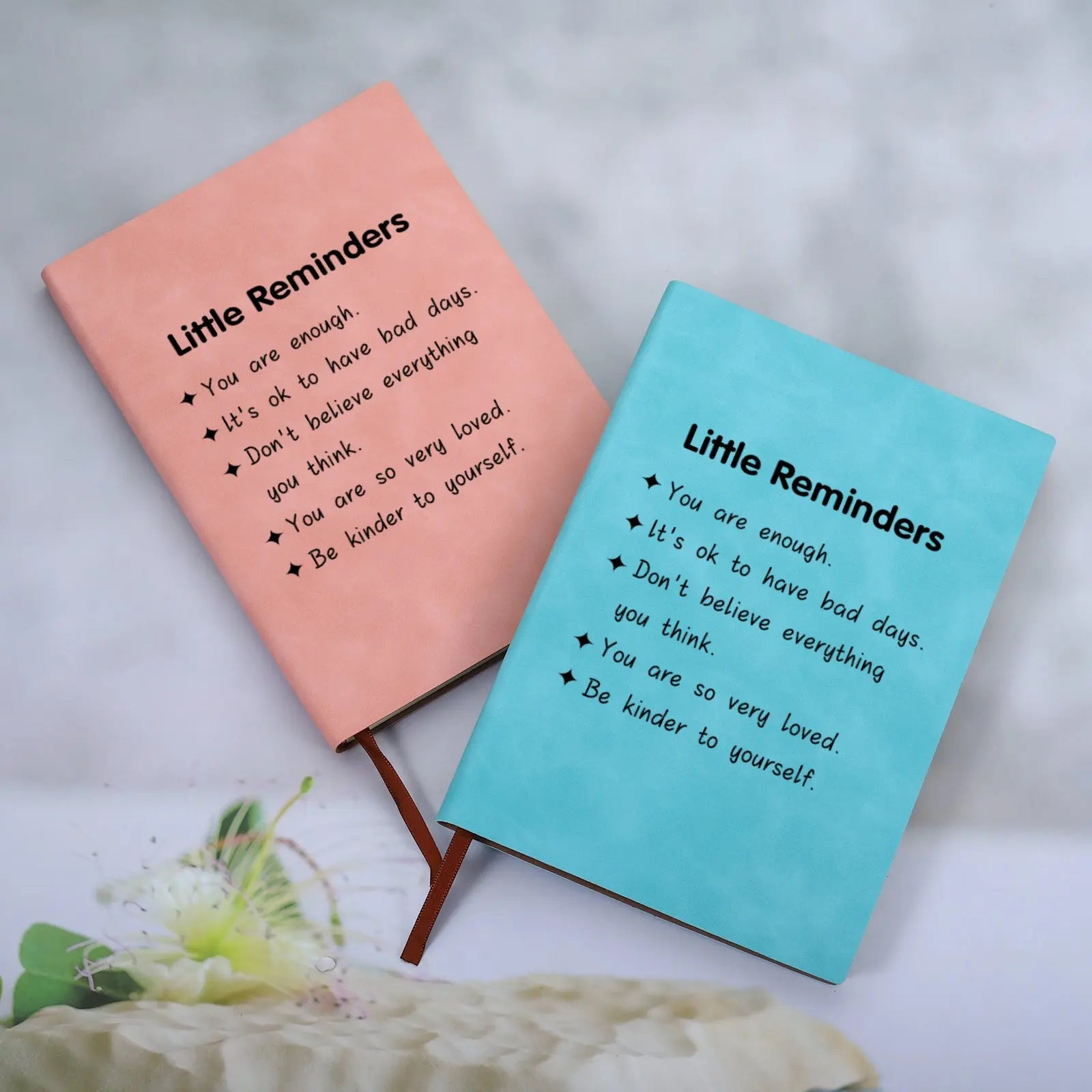 Little Reminders Notebook | Journal for Mental Health and Self-Love | Inspirational A5 Gift