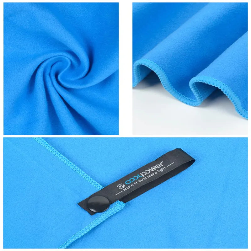 Ultra-Soft Microfiber Yoga Towel | Super Absorbent and Fast Drying | Ideal for Gym, Swimming, and Outdoor Activities