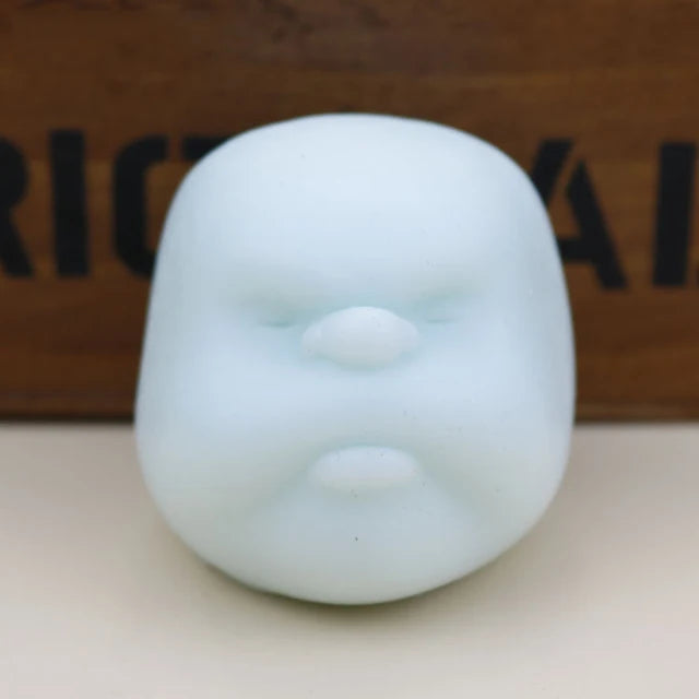 Creative Squeeze Stress Relief Face Ball | Fun Decompression Toy for Adults and Students