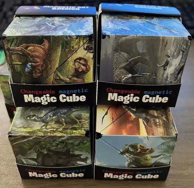 Magic Infinite Cosmic Cube | Magnetic Puzzle Toy for Stress Relief and Focus Enhancement