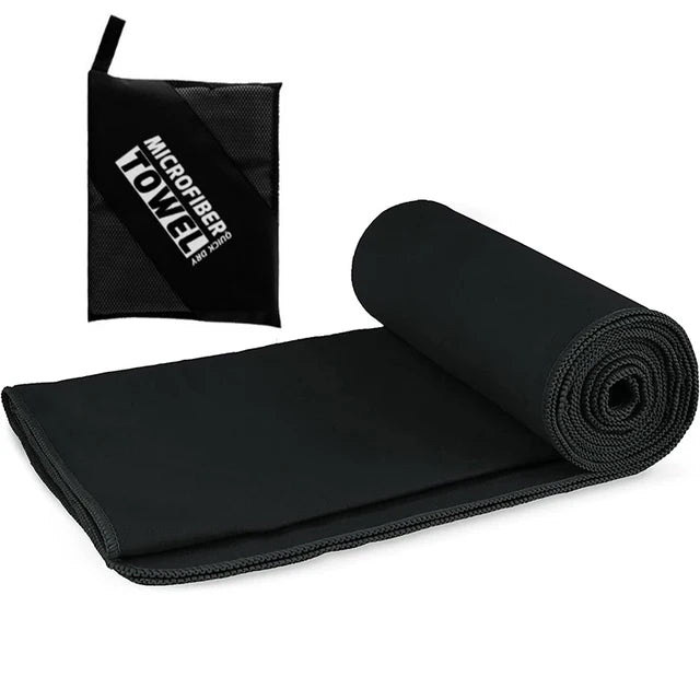 Ultra-Soft Microfiber Yoga Towel | Super Absorbent and Fast Drying | Ideal for Gym, Swimming, and Outdoor Activities