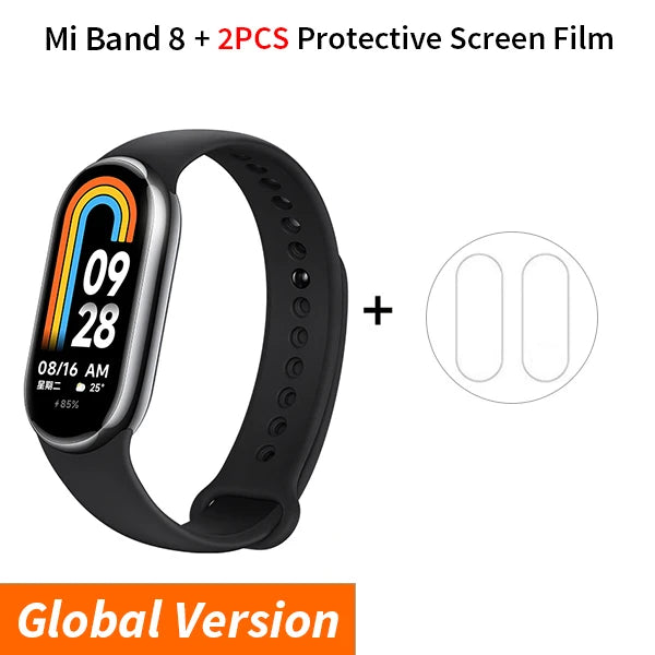 Xiaomi Mi Band 8 Global Version | Advanced Health & Sleep Tracker | Blood Oxygen & Heart Rate Monitor | Waterproof Fitness Watch