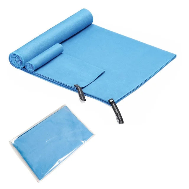 Ultra-Soft Microfiber Yoga Towel | Super Absorbent and Fast Drying | Ideal for Gym, Swimming, and Outdoor Activities