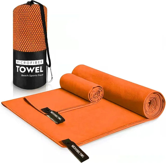 Ultra-Soft Microfiber Yoga Towel | Super Absorbent and Fast Drying | Ideal for Gym, Swimming, and Outdoor Activities