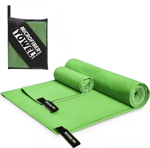 Ultra-Soft Microfiber Yoga Towel | Super Absorbent and Fast Drying | Ideal for Gym, Swimming, and Outdoor Activities