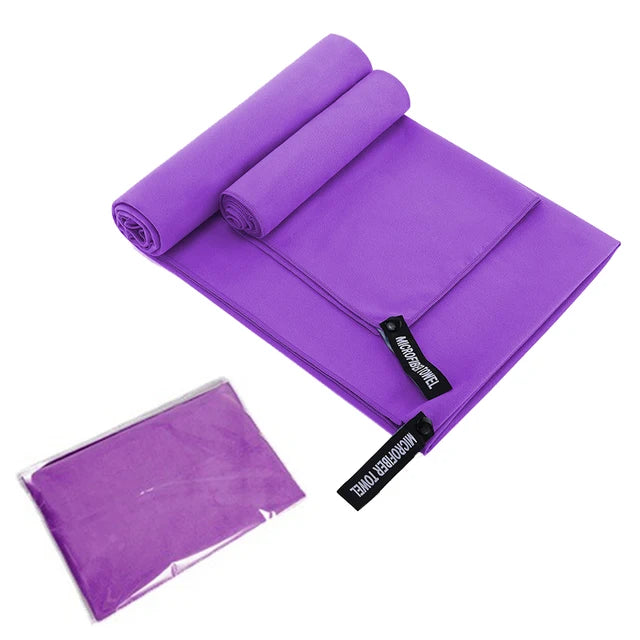 Ultra-Soft Microfiber Yoga Towel | Super Absorbent and Fast Drying | Ideal for Gym, Swimming, and Outdoor Activities