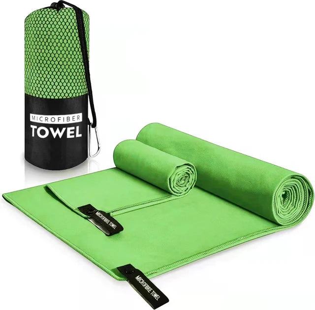 Ultra-Soft Microfiber Yoga Towel | Super Absorbent and Fast Drying | Ideal for Gym, Swimming, and Outdoor Activities