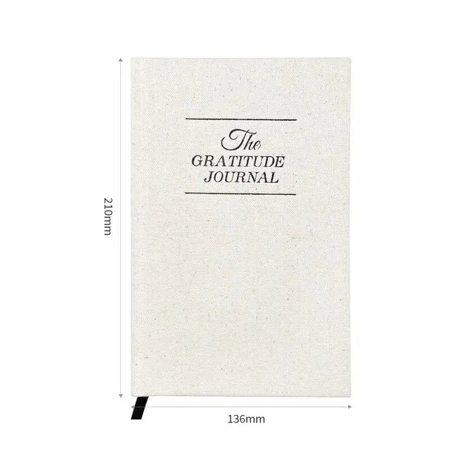 The Gratitude Journal | A5 Thickened Notebook for Daily Reflection and Mindfulness