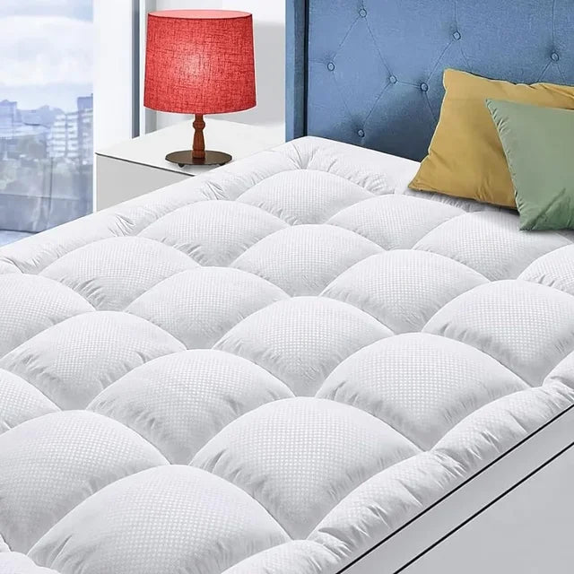 OpulentPlush™ Down-Filled Mattress Topper | Luxurious Comfort & Support