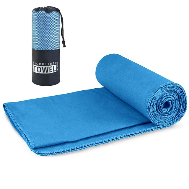 Ultra-Soft Microfiber Yoga Towel | Super Absorbent and Fast Drying | Ideal for Gym, Swimming, and Outdoor Activities