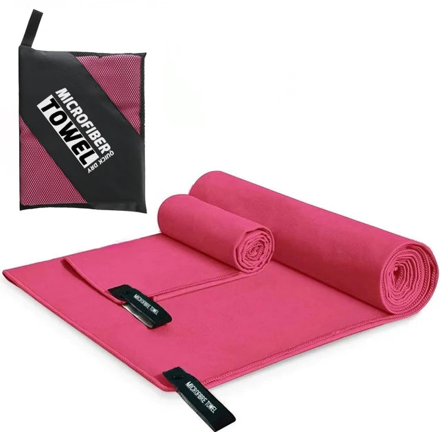 Ultra-Soft Microfiber Yoga Towel | Super Absorbent and Fast Drying | Ideal for Gym, Swimming, and Outdoor Activities