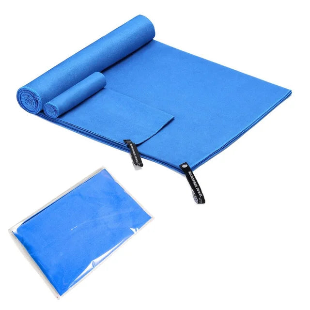 Ultra-Soft Microfiber Yoga Towel | Super Absorbent and Fast Drying | Ideal for Gym, Swimming, and Outdoor Activities