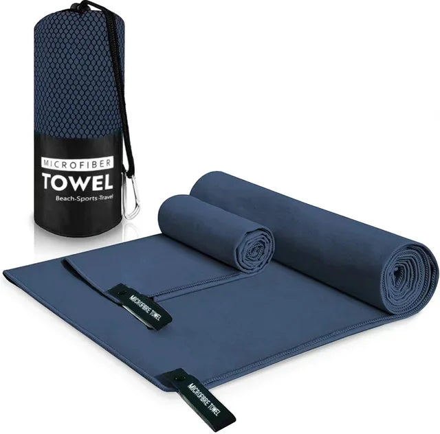 Ultra-Soft Microfiber Yoga Towel | Super Absorbent and Fast Drying | Ideal for Gym, Swimming, and Outdoor Activities