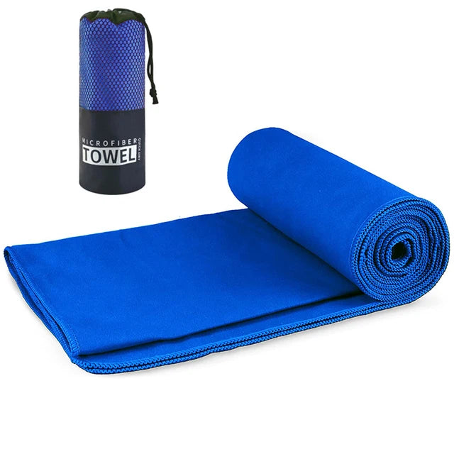 Ultra-Soft Microfiber Yoga Towel | Super Absorbent and Fast Drying | Ideal for Gym, Swimming, and Outdoor Activities