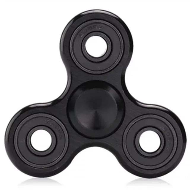 Aluminum Alloy Triangle Spinner | Long-Spin Metal Fidget Toy for Stress Relief