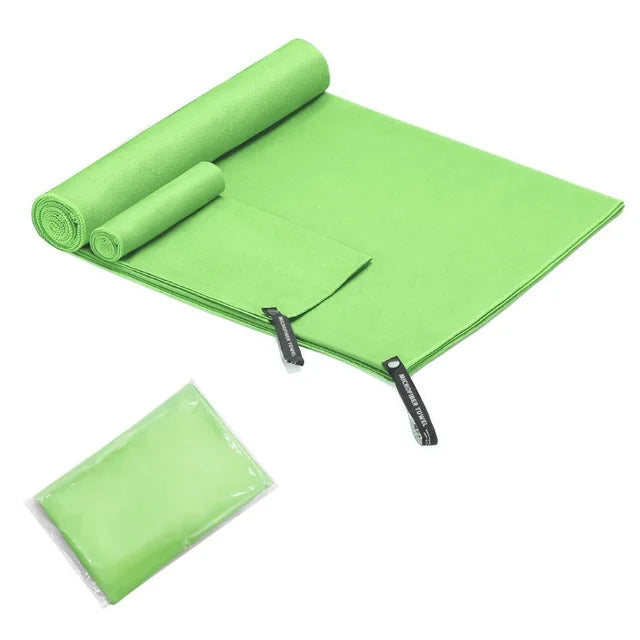 Ultra-Soft Microfiber Yoga Towel | Super Absorbent and Fast Drying | Ideal for Gym, Swimming, and Outdoor Activities