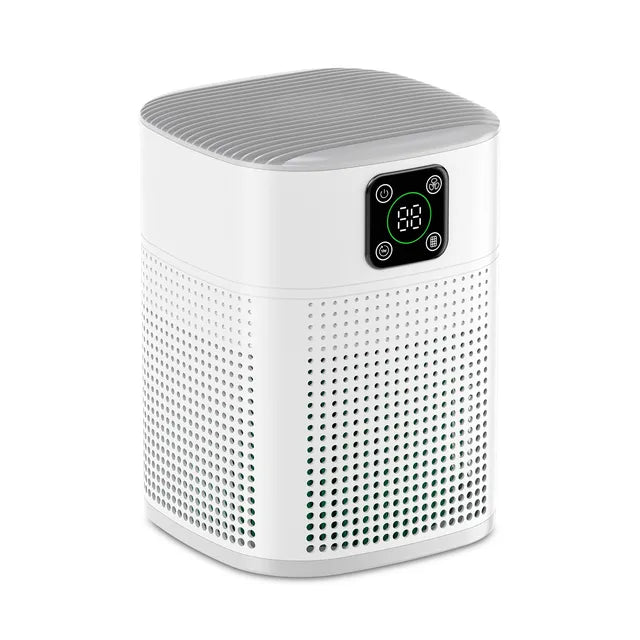 AirMaster Pro Portable Air Purifier | Advanced H13 HEPA & Activated Carbon Filters | Smart Control for Custom Purification | Ideal for Home Use