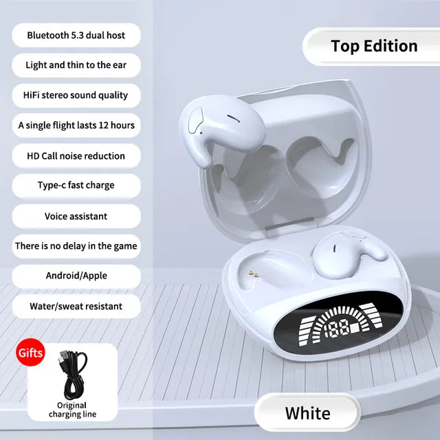 BIMV09 Ultra-Comfort Sleep Earbuds | Bluetooth 5.3 | Invisible Fit | Noise Cancelling | Long Battery Life