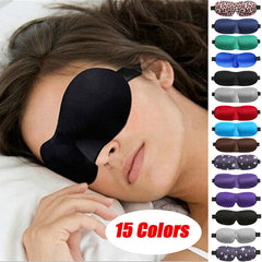 DreamWeaver 3D Contoured Sleep Mask | Ergonomic Eye Cover for Deep REM Sleep | Adjustable, Lightweight & Breathable | Blocks Out Light | 15 Styles | 9.1x3.5 inches